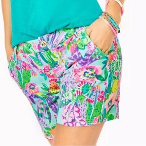 Lilly Pulitzer Jayne knit short in me and my zesty size 8 NWT